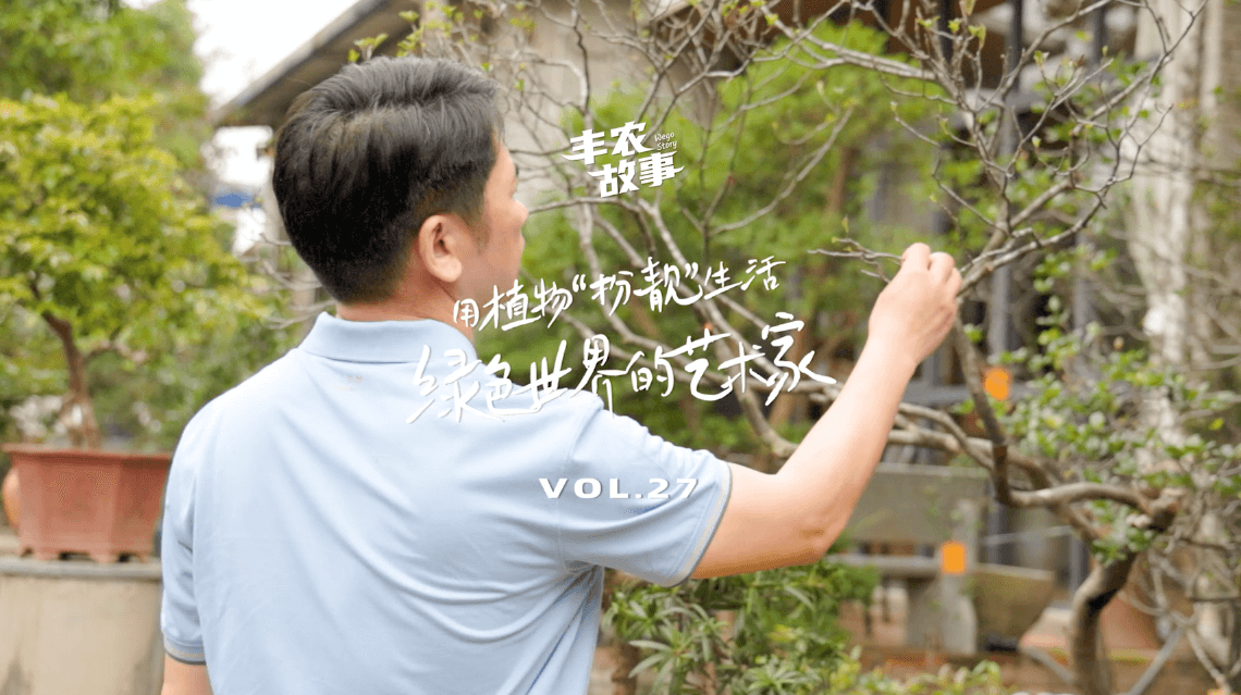 17年，他用一草一木去点亮了一个个家。